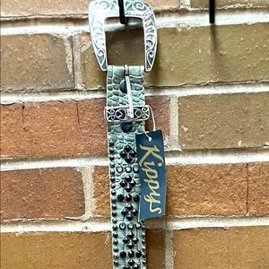 Kippys Metal Stargazer Belt Erte Enamel Buckle 36